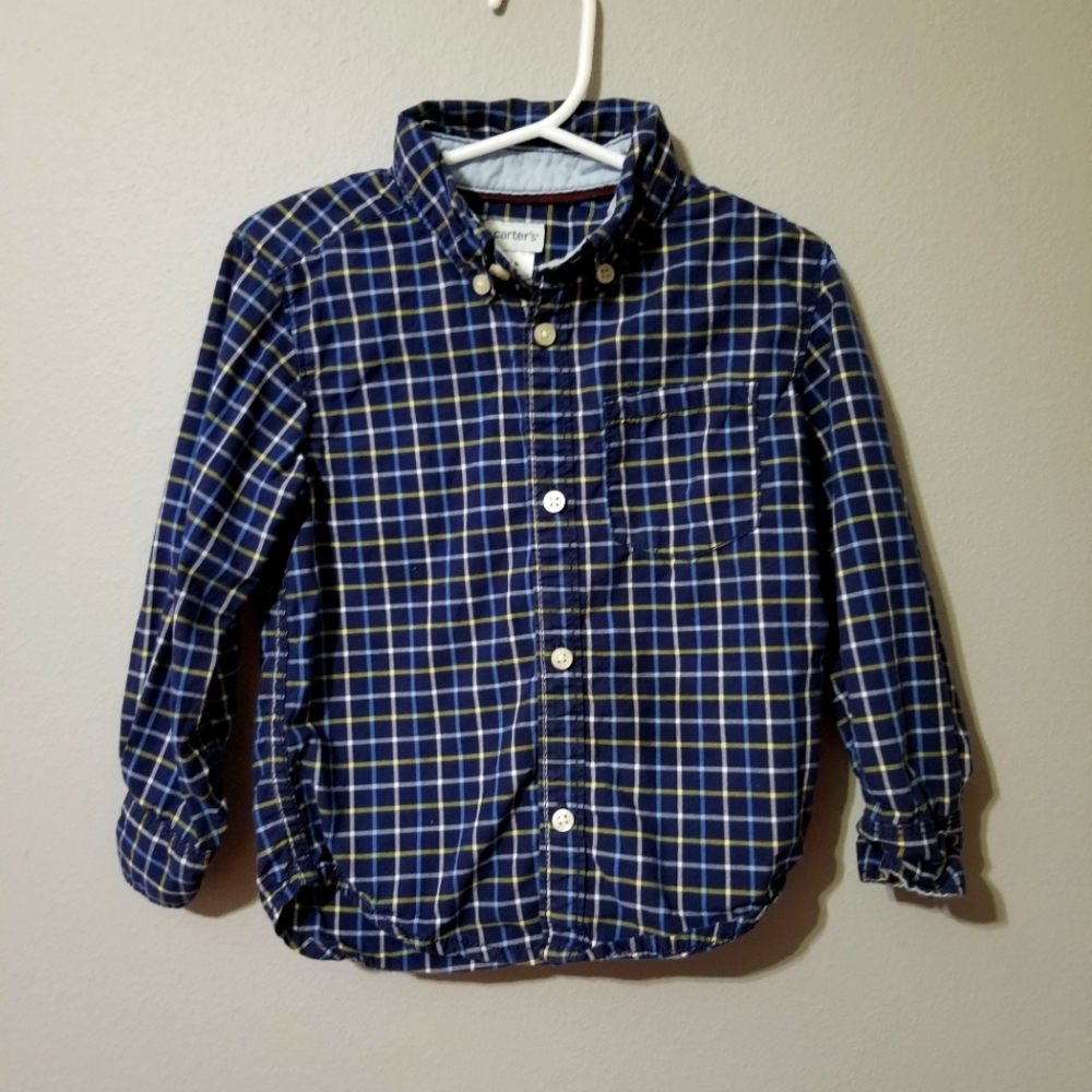 Carters long sleeve button up